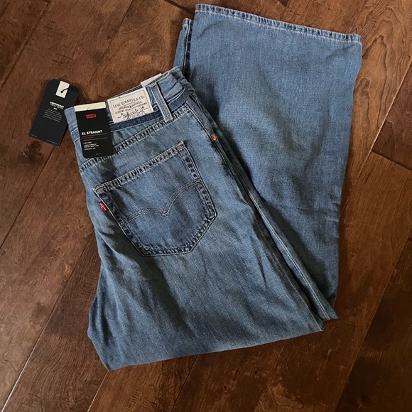 Levi's XL Baggy Straight Linen+ Jeans - Picture 4 of 5